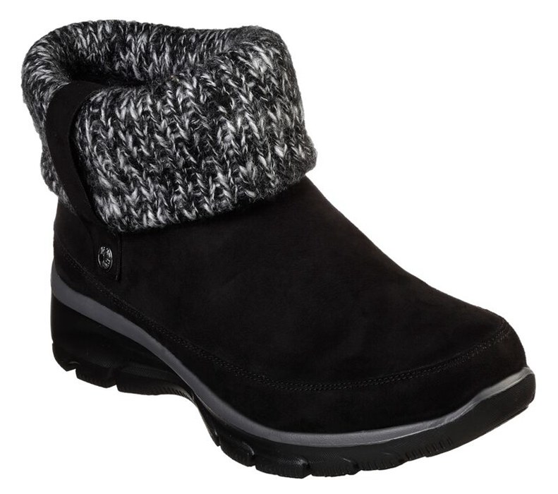 Skechers Relaxed Fit: Easy Going - Heighten - Womens Boots Black [AU-UK5974]